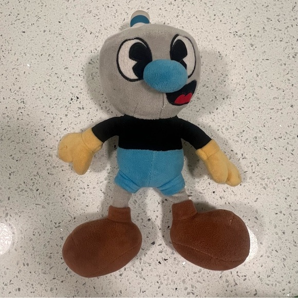 cuphead Other - 20% off $40+! Rare CUPHEAD 2018 StudioMDHR 13" PS2/XBOX Plush Stuff Toy Mugman